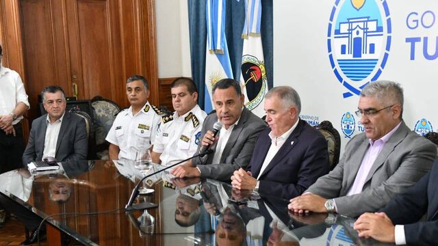 El ministro de Gobierno y Justicia, Regino Amado se expresó luego recomposición a la policía y al sistema penitenciario