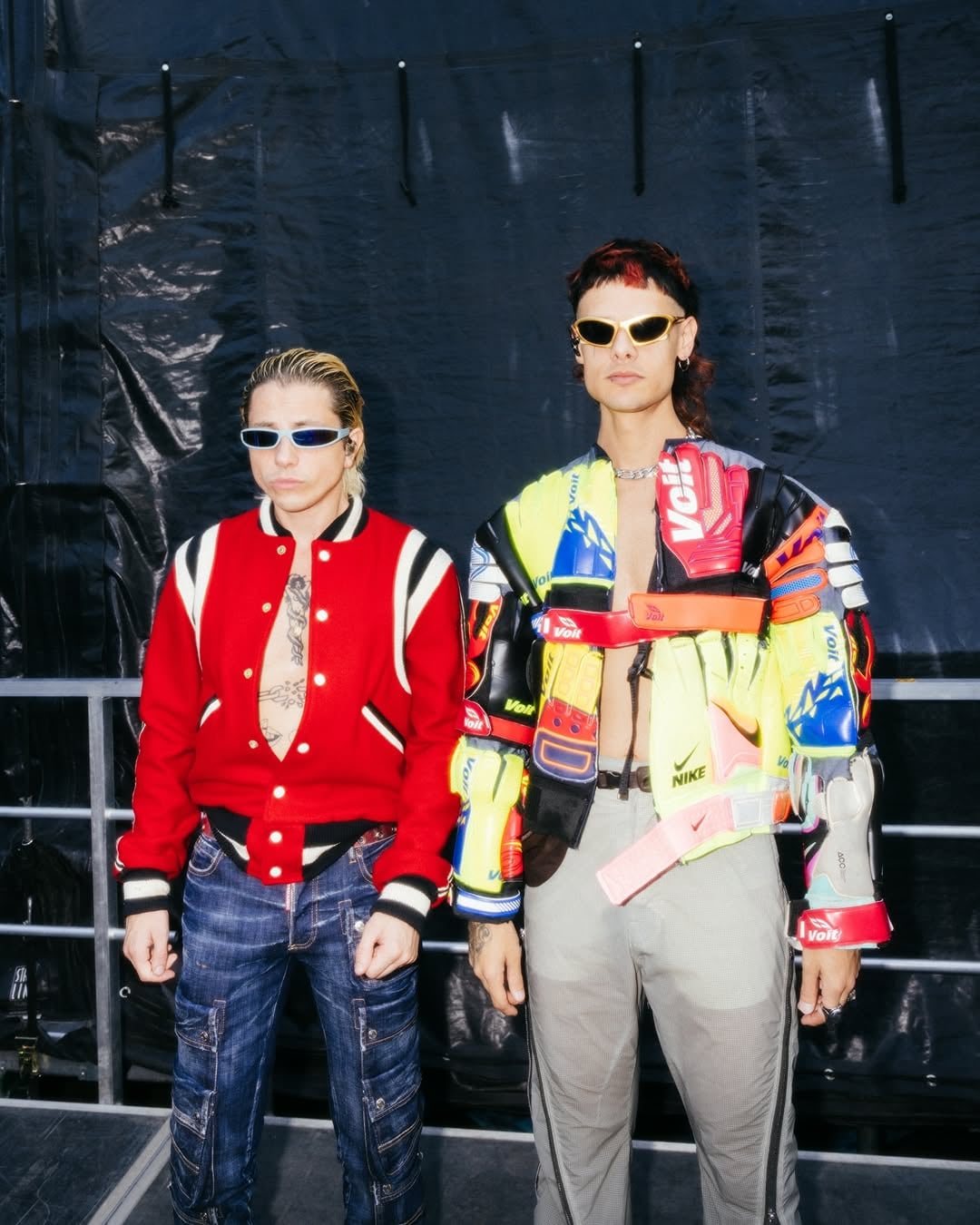 Ca7riel & Paco Amoroso, en Lollapalooza y en el House of Blues de Chicago. (Instagram @lollapalooza y DF Entertainment)