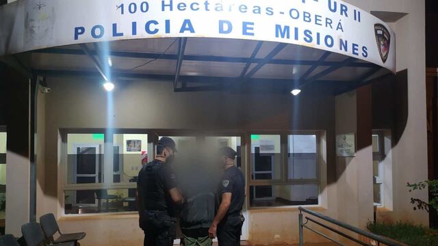 Un individuo terminó detenido por violencia de género en Oberá.