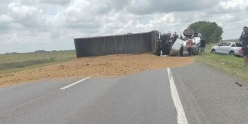 Accidente en el Kilómetro 208 de la Ruta 3
