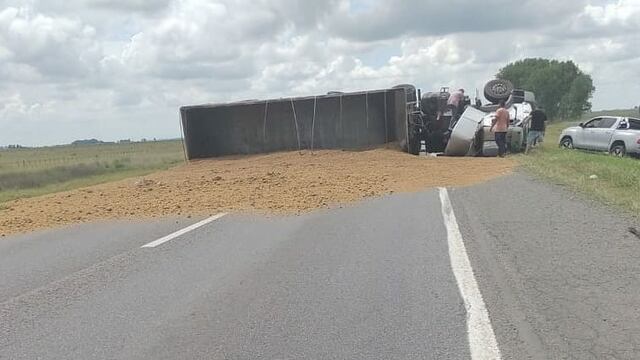 Accidente en el Kilómetro 208 de la Ruta 3