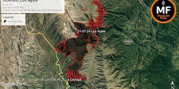 Según un informe satelital que son libres y puede acceder cualquier ciudadano