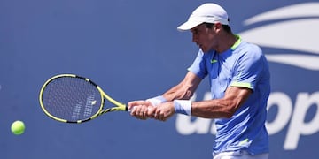 El zurdo de 32 años disputó un partido muy parejo hasta el tercer set.