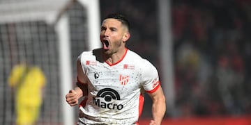 Adrián Maravilla Martínez marcó 18 goles con la camiseta de Instituto.