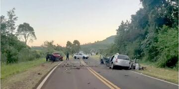 Siniestro vial en el cual resultaron muertas dos mujeres