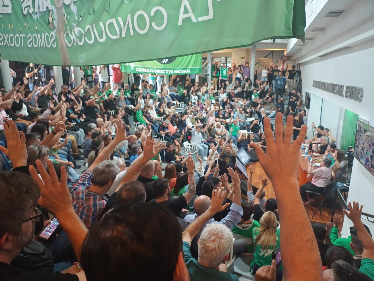 ATE anunció un nuevo paro de 24 horas para el miércoles 19  Foto: Facebook / ATE Nacional