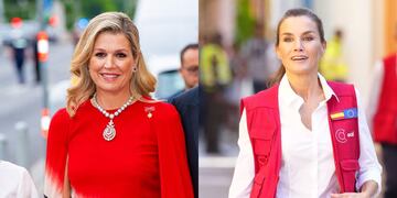 Pantalones culotte, la tendencia a la que se subieron la reina Máxima y Letizia.