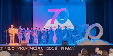 El Colegio Provincial José Martí festejó su 70º aniversario