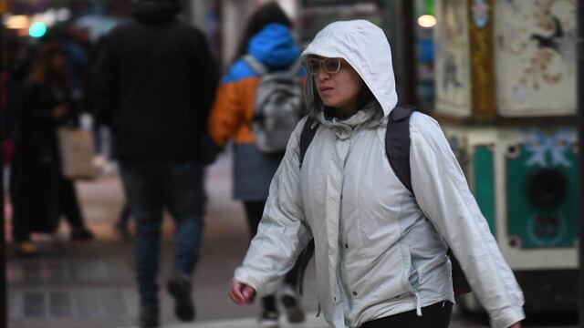 San Luis amaneció con frío.