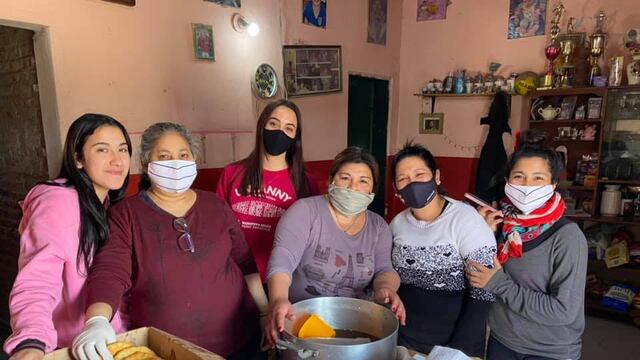 Merendero del barrio Terraplén en Pérez pide donativos para el día del niño (Facebook Merendero Todo por una Sonrisa)