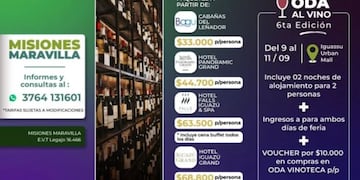 Puerto Iguazú: vení a disfrutar de la 6° edición de la Oda al Vino con Misiones Maravilla EVT.