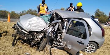 Siniestro vial fatal en la ruta 38, en cercanías de San Marcos Sierras.