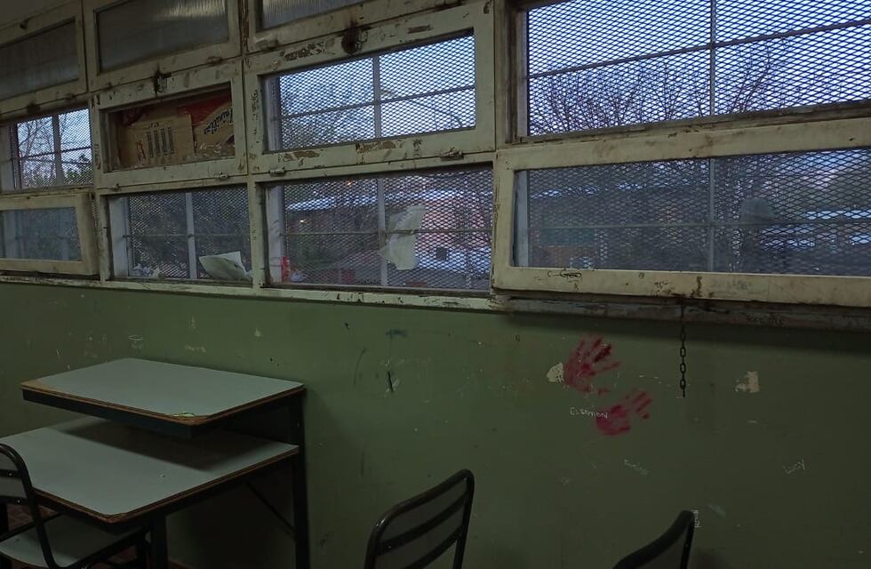 Las elecciones dejaron en descubierto las condiciones en la que los estudiantes lasherinos toman clases