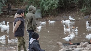 El abrigo es fundamental para salir a pasear en el inicio del invierno.