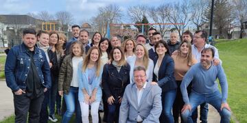 Fue este domingo en la plaza ubicada frente a la vieja usina.