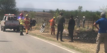 Un hombre alcoholizado intentó prender fuego en Calamuchita.