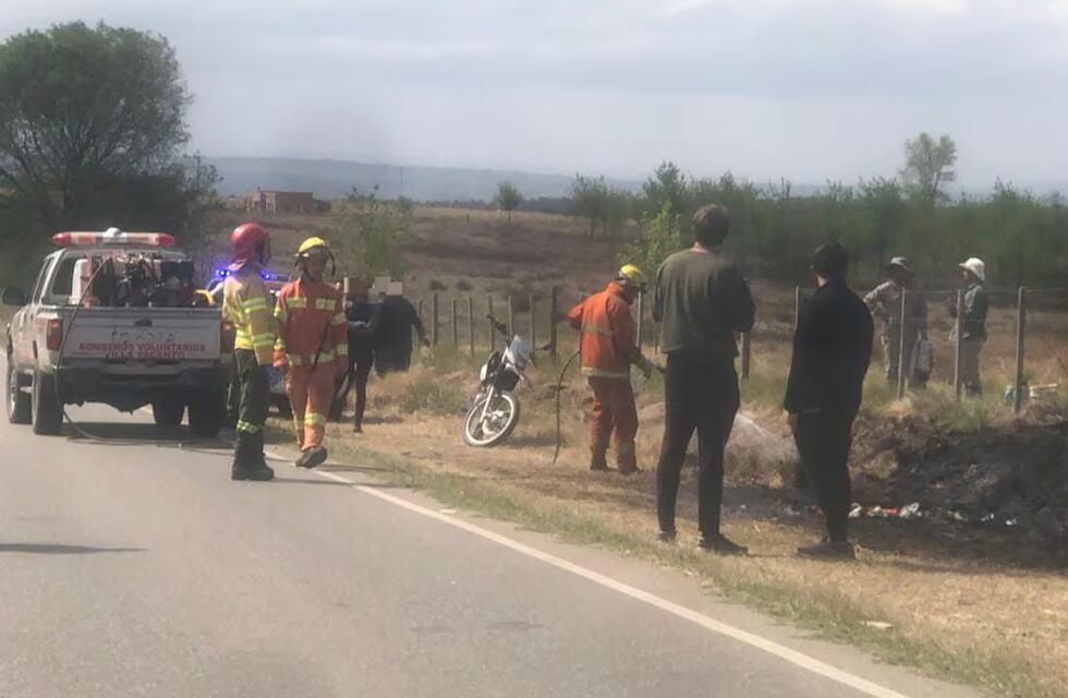 Indignación en Córdoba: detuvieron a un hombre alcoholizado que intentaba prender fuego en Calamuchita