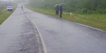 Despiste en Andrade se cobró la vida de un motociclista.