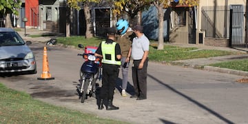 Retención de motos en Rosario