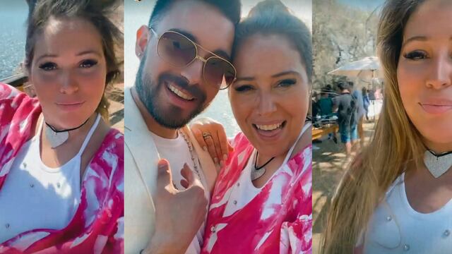 La comediante celebró su regreso a la provincia de Córdoba con un encuentro al aire libre.