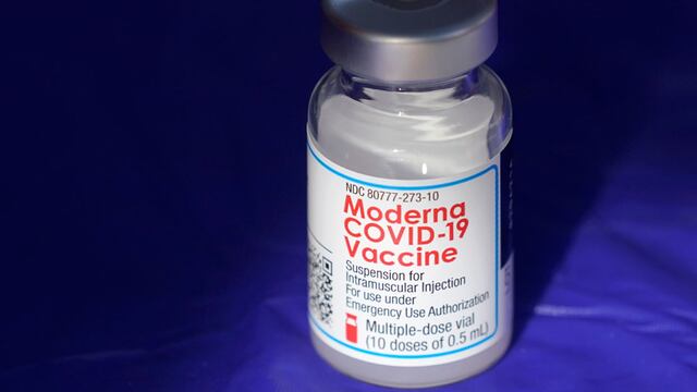 Moderna. (AP/Ted S. Warren/Archivo)
