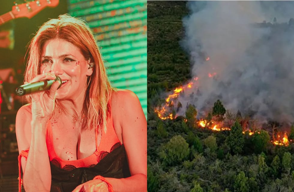 Creer o reventar: Natalie Pérez hizo su propio “ritual” para atraer la lluvia y que se apaguen los incendios en El Bolsón