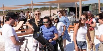 eclipse parcial de sol las salinas