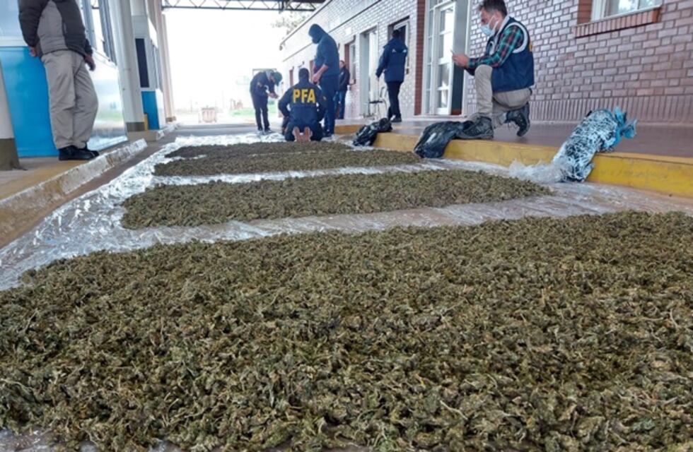 Gran golpe al contrabando de estupefacientes por parte de la Policía Federal y Aduana