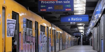 PARO. En las líneas de subte en Capital Federal (DyN).