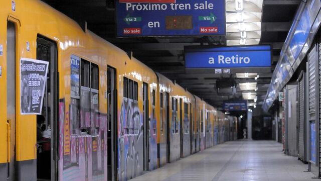 PARO. En las líneas de subte en Capital Federal (DyN).