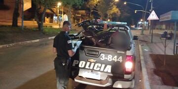Wanda: recuperan objetos robados.