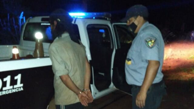Garuhapé: detiene a un hombre tras intentar robar en una chacra