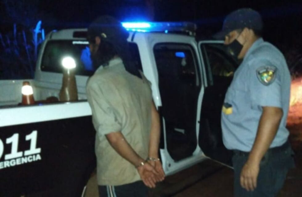 Garuhapé: detiene a un hombre tras intentar robar en una chacra