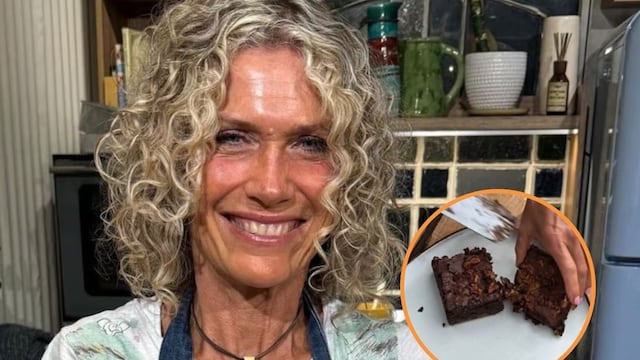 Cómo hacer brownie con nuez y sin gluten: la receta rica y en pocos pasos de Maru Botana