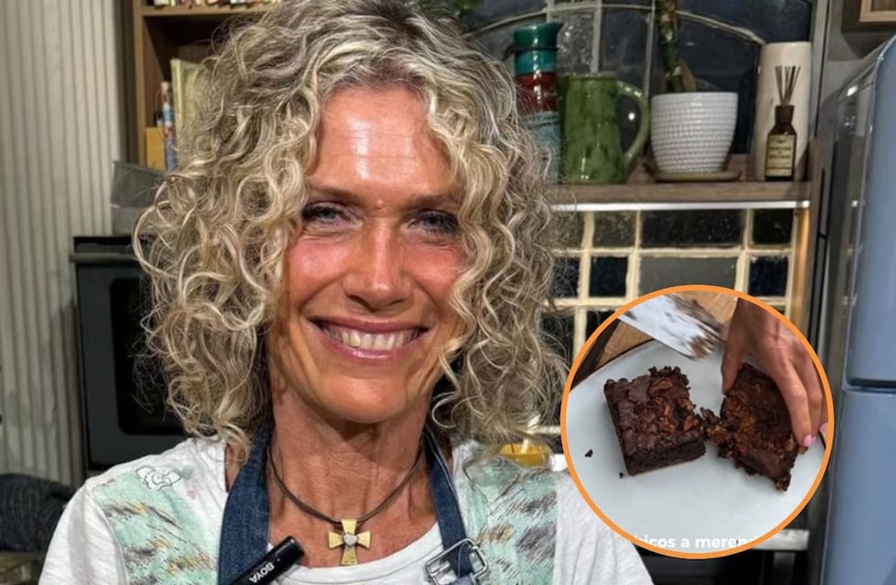 Cómo hacer brownie con nuez y sin gluten: la receta rica y en pocos pasos de Maru Botana