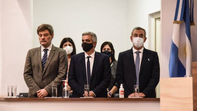 Pablo Javkin en la apertura de sesiones del Concejo
