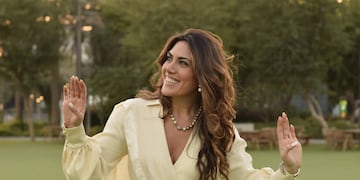 Quién es la cordobesa que cantó el himno en Miami.