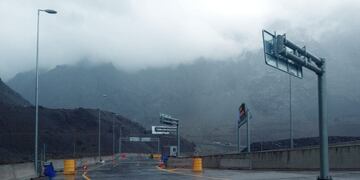 Así está ahora el paso a Chile.