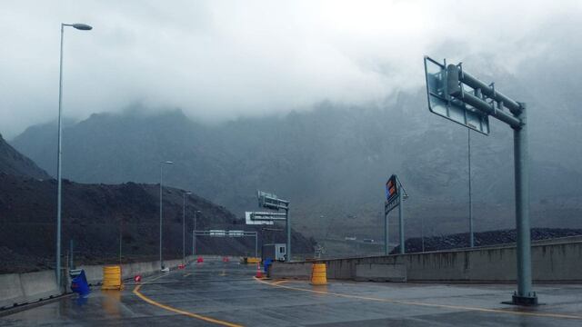 Así está ahora el paso a Chile.