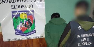 Robó en una vivienda, quedó filmado y fue detenido.