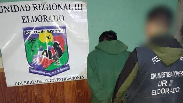 Robó en una vivienda, quedó filmado y fue detenido.