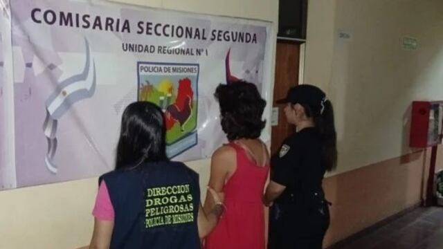 Posadas: intentó ingresar droga para su novio alojado en una comisaría y fue detenida.