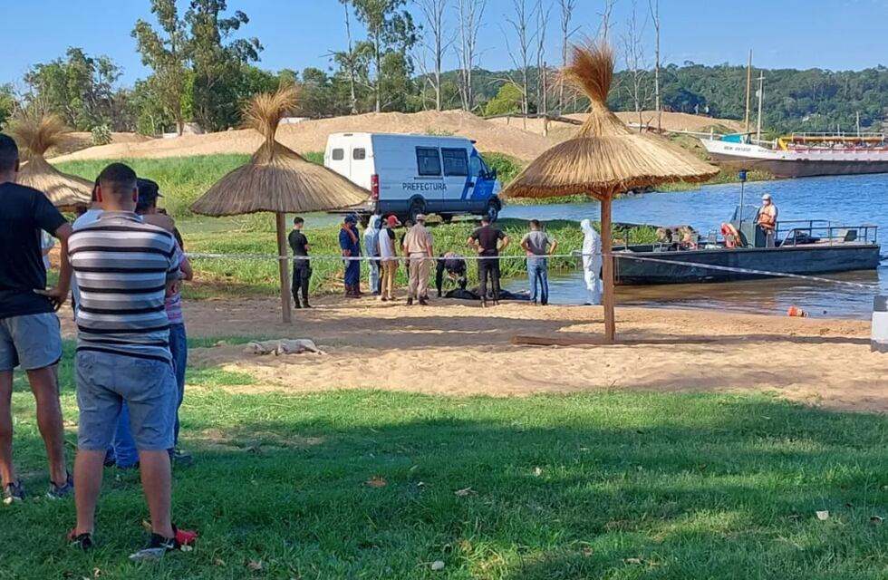 Encontraron sin vida al joven que desapareció en el río Paraná en Santa Ana
