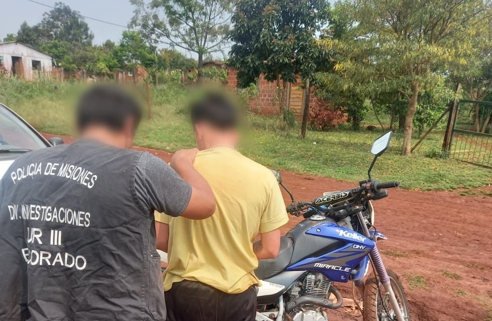 Eldorado: terminó detenido tras sustraerle la moto a su amigo