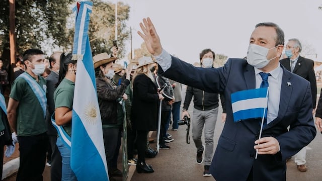 Día de la Bandera: el acto central se realizó en Candelaria.