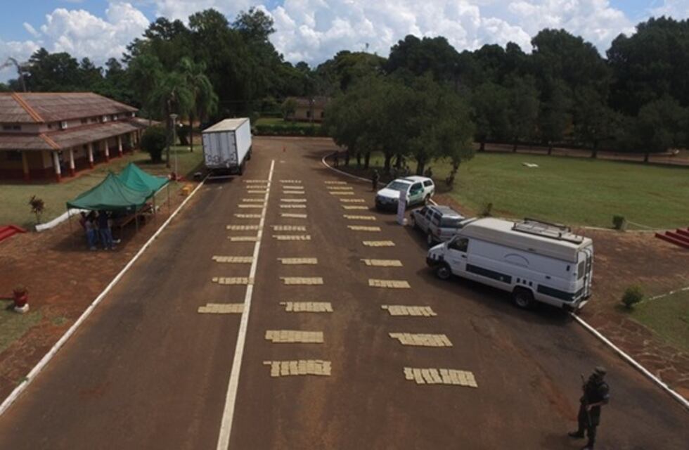 Cerro Corá: incautan 1.000 kilogramos de marihuana y detienen a una persona
