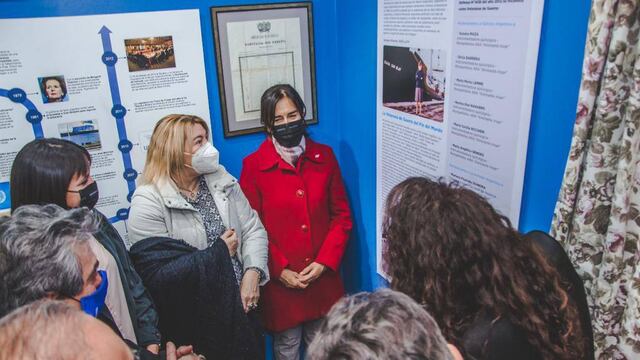 Malvinas 40 años: Se inauguró una placa que reconoce el rol de las mujeres durante la Gesta