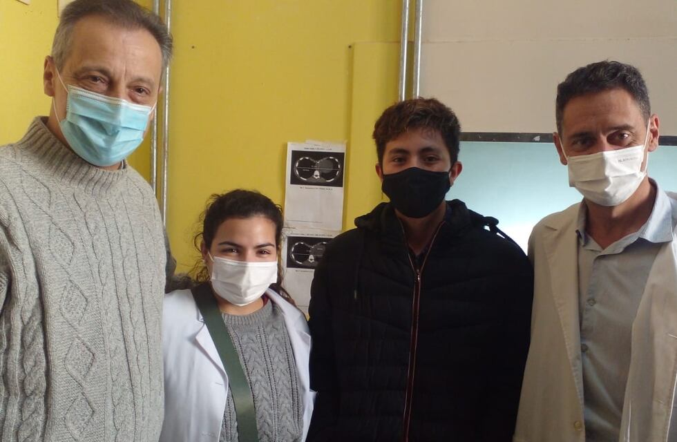 Operaron con éxito a David y ya está de vuelta en San Luis