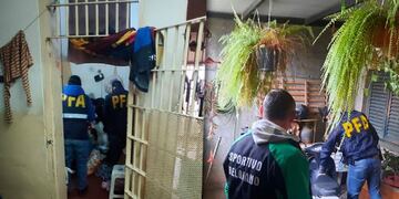 Allanamientos en la carcel y domicilios en la ciudad