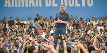 Máximo Kirchner, en La Plata